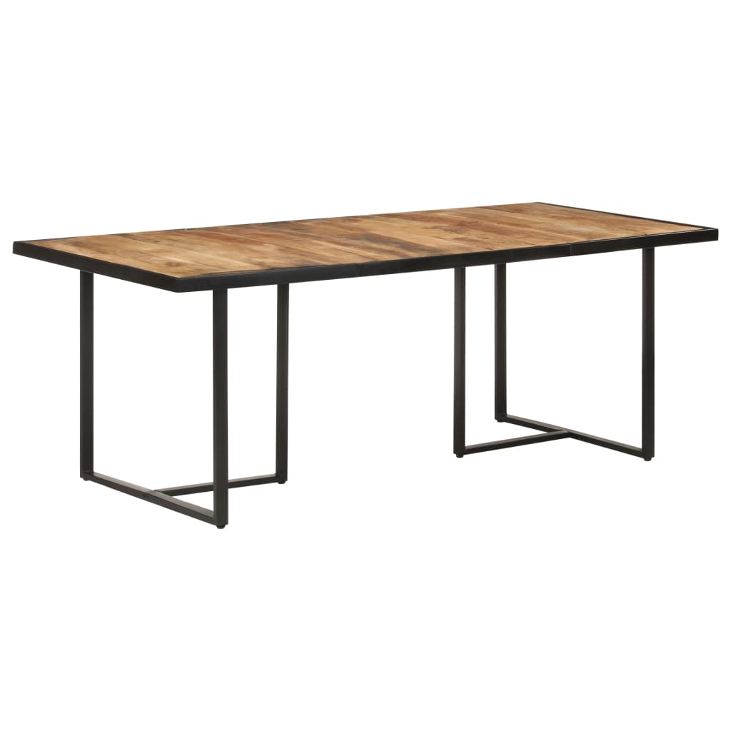 vidaXL Jedálenský stôl 200 cm surové mangovníkové drevo