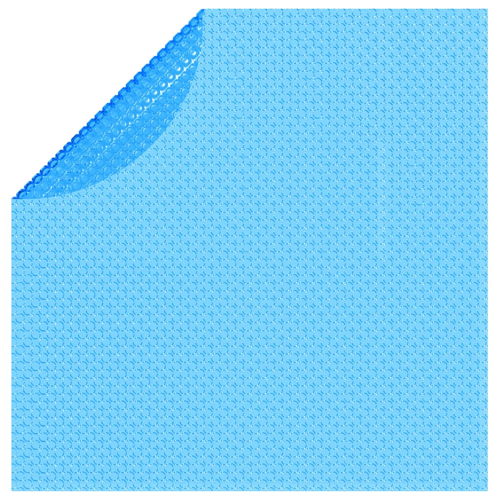 Okrúhla modrá bazénová plachta z polyetylénu 549 cm