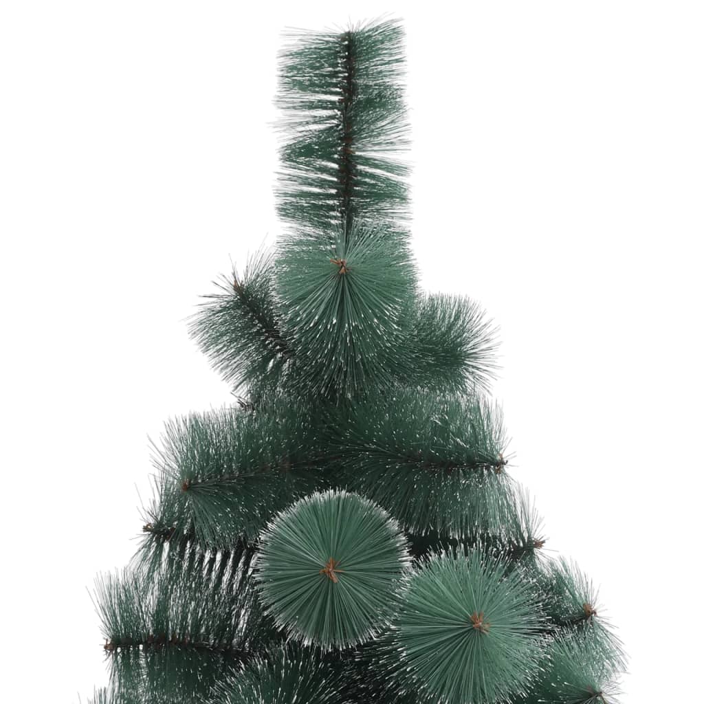 vidaXL Umelý vianočný stromček so stojanom, zelený 120 cm, PET