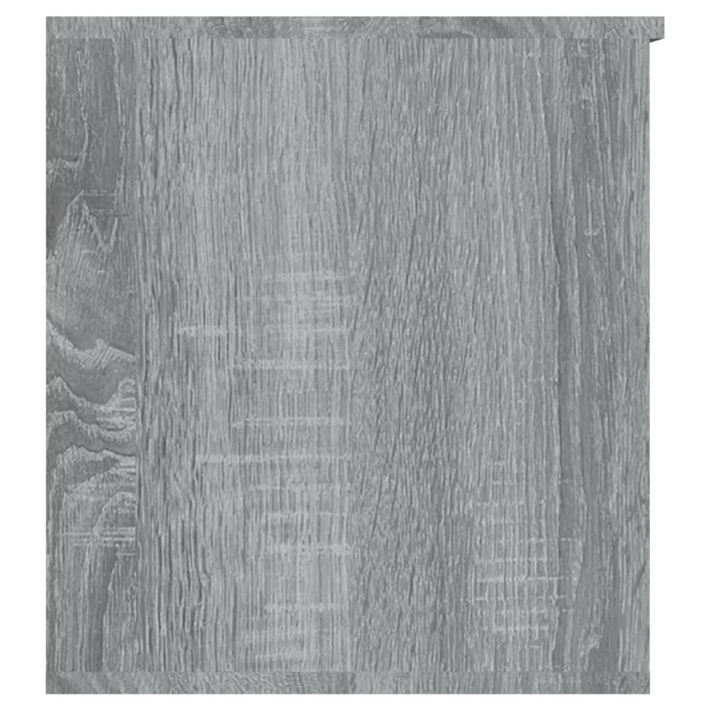 vidaXL Úložná truhlica sivá sonoma 84x42x46 cm spracované drevo