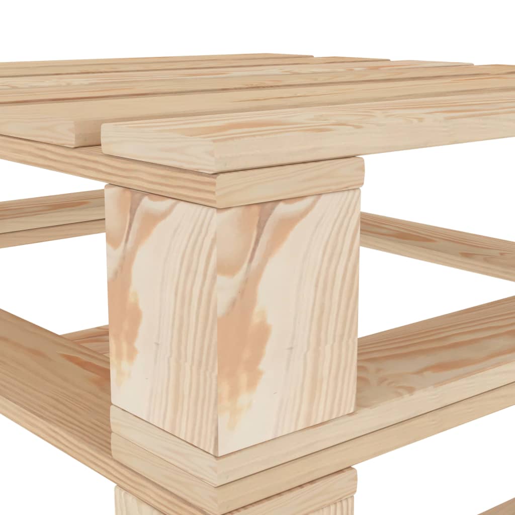 vidaXL 6-dielna záhradná sedacia súprava paletové drevo