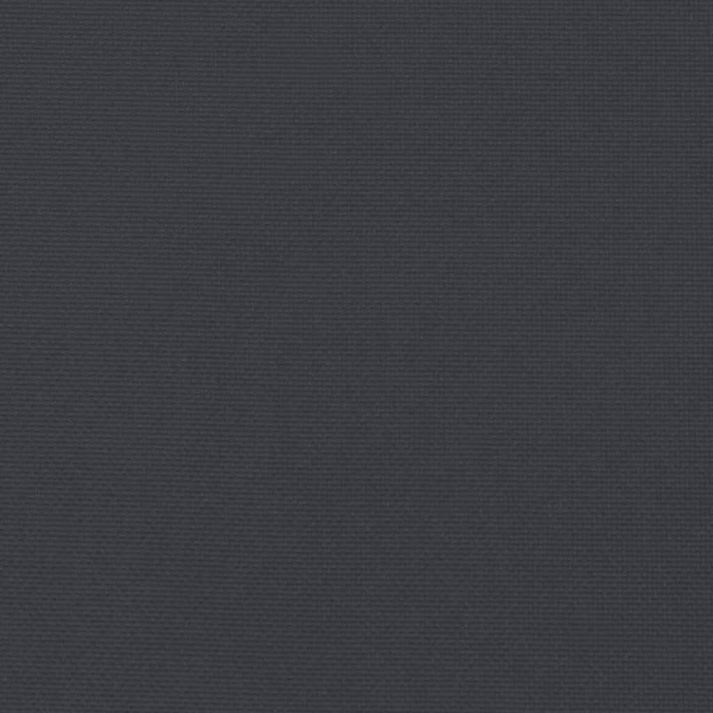 vidaXL Podložka na paletový nábytok, čierna 50x50x12 cm, látka