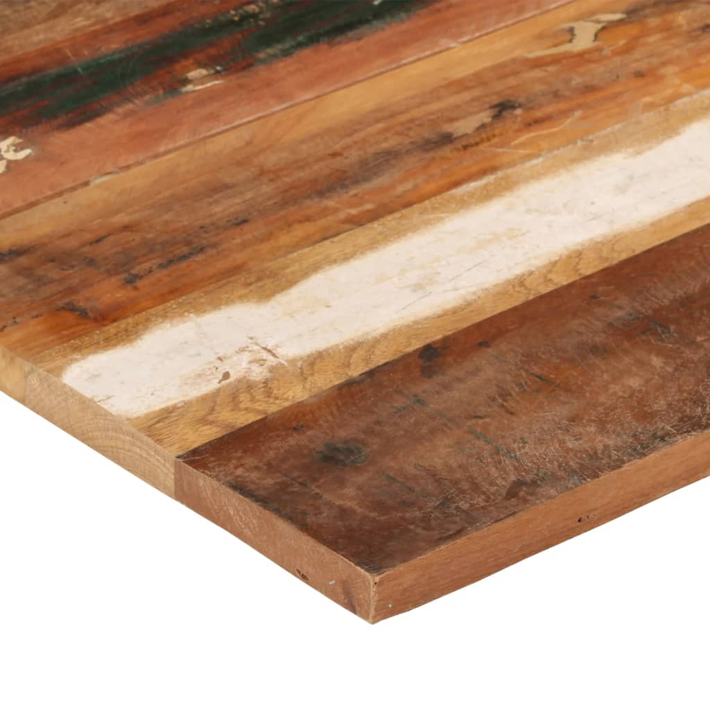 vidaXL Stolová doska 70x70x(2,5-2,7) cm recyklované masívne drevo