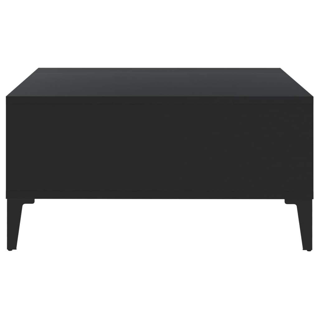 vidaXL Konferenčný stolík čierny 60x60x30 cm drevotrieska