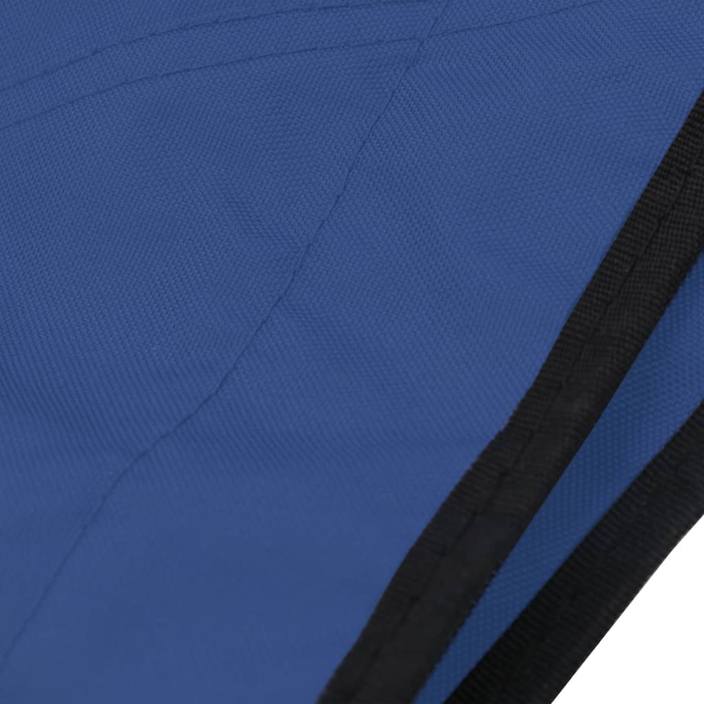 vidaXL Strieška Bimini s 3 oblúkmi, modrá 183x140x137 cm
