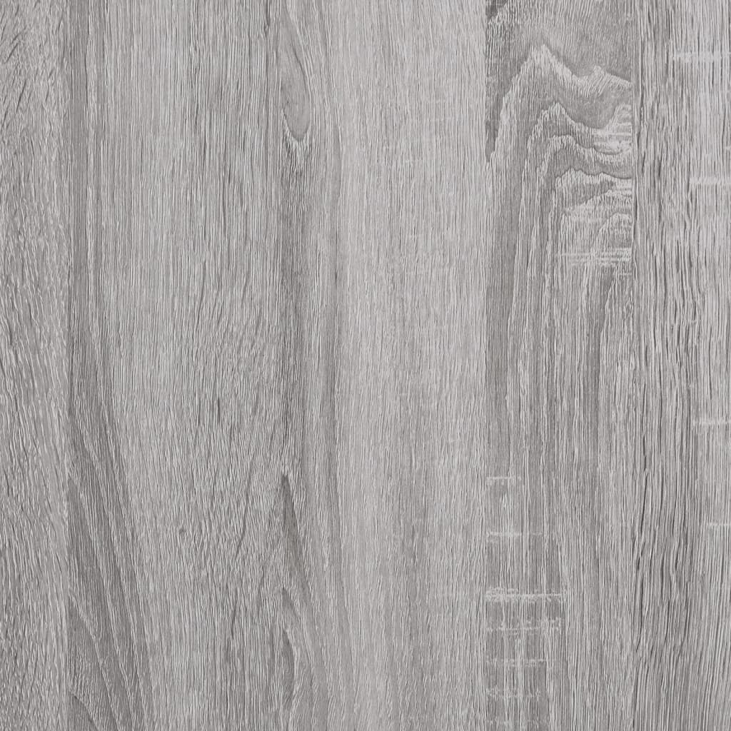 vidaXL Úložná lavička sivá sonoma 85,5x42x73,5 cm kompozitné drevo