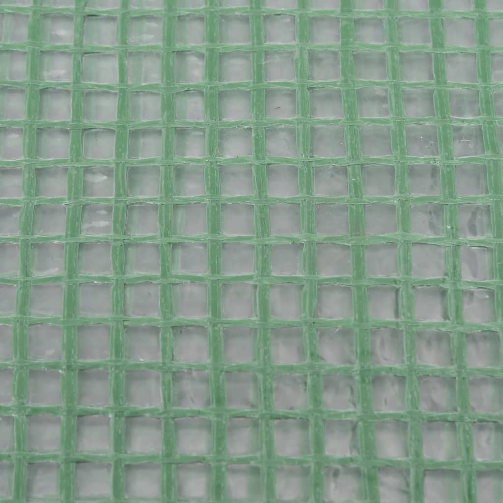 vidaXL Náhradný kryt na skleník (0,5 m²) 50x100x190 cm zelený