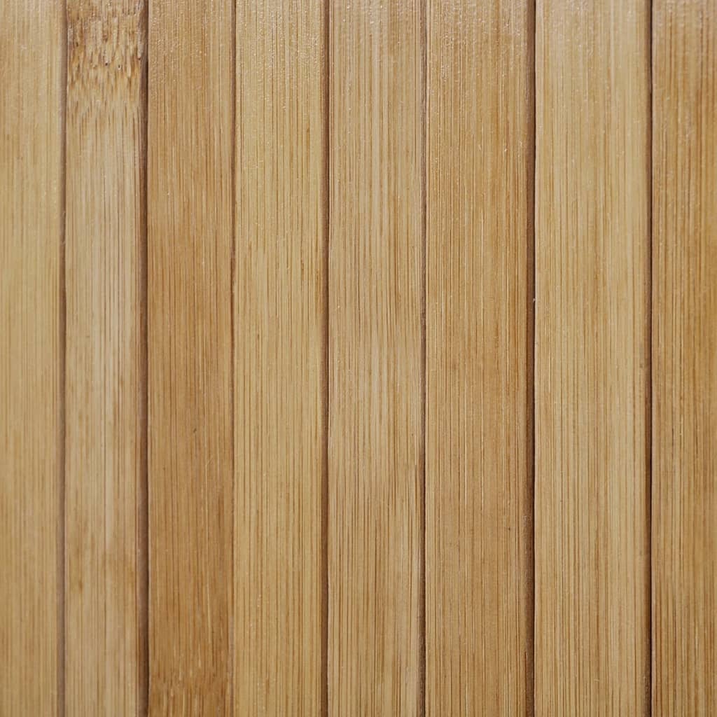 vidaXL Paraván z bambusu, prírodný, 250x165 cm