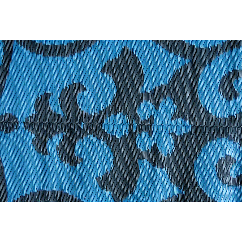 Bo-Camp Vonkajší koberec Chill Mat Oriental 2,7x2 m L, modrý