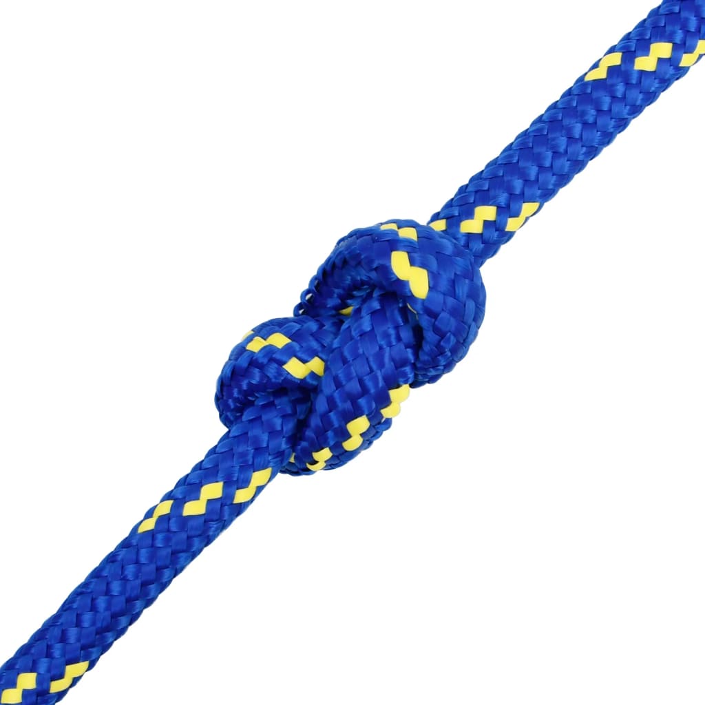vidaXL Lodné lano modré 18 mm 100 m polypropylén