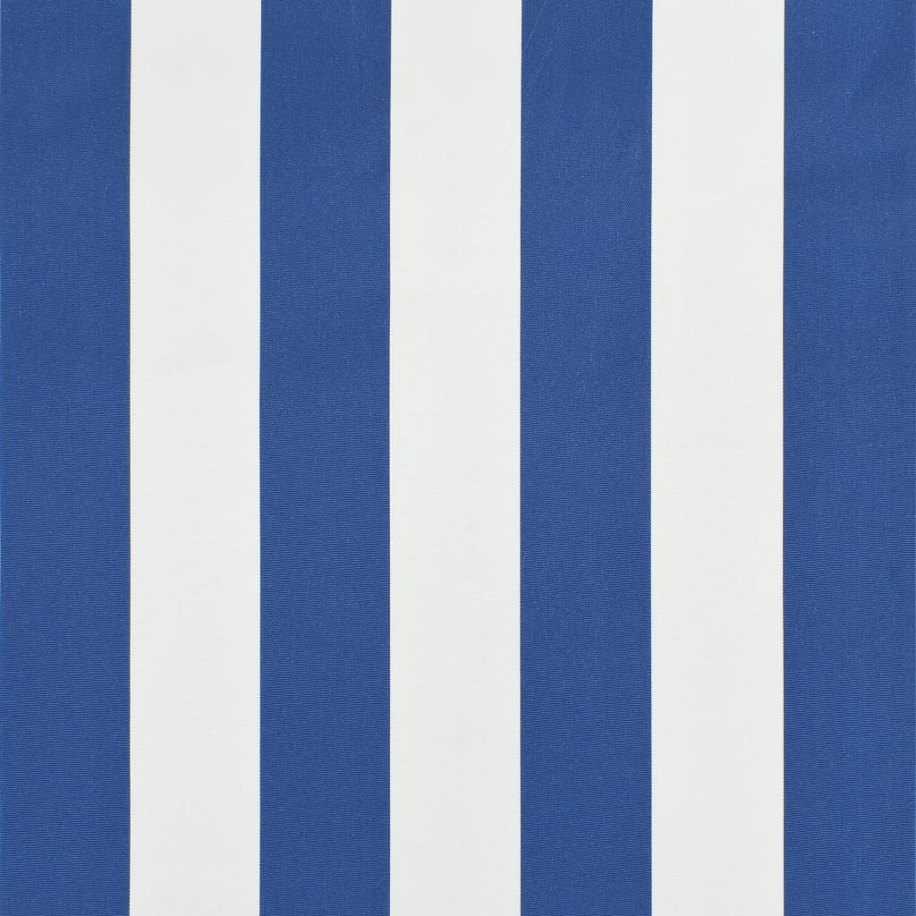 vidaXL Zaťahovacia markíza 200x150 cm modro-biela