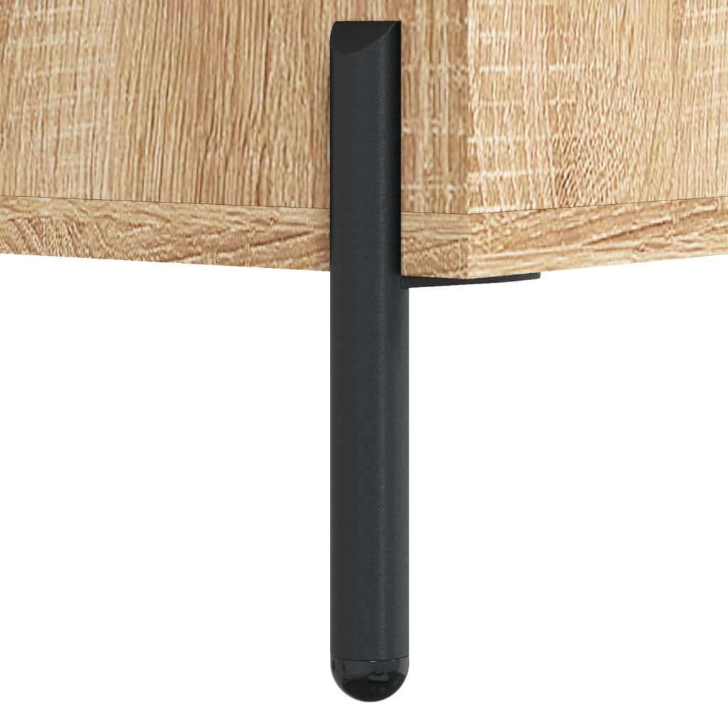 vidaXL Nočný stolík dub sonoma 40x35x47,5 cm kompozitné drevo
