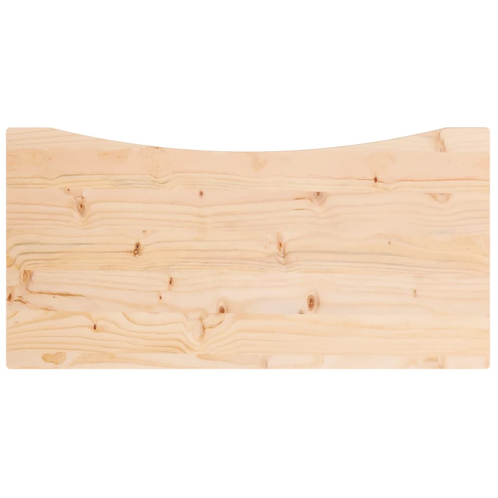 vidaXL Doska stolíka 80x40x2,5 cm masívne borovicové drevo