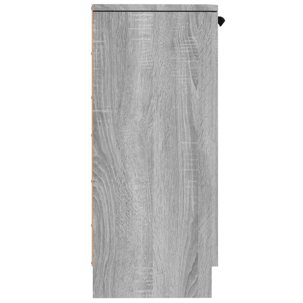 vidaXL Komoda sivý dub sonoma 30x30x70 cm spracované drevo