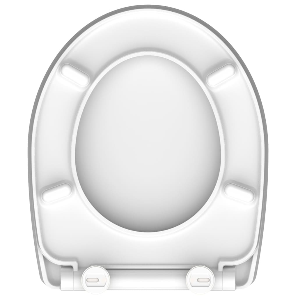 SCHÜTTE WC sedadlo pomalé zatváranie lesklé MAGIC LIGHT Duroplast