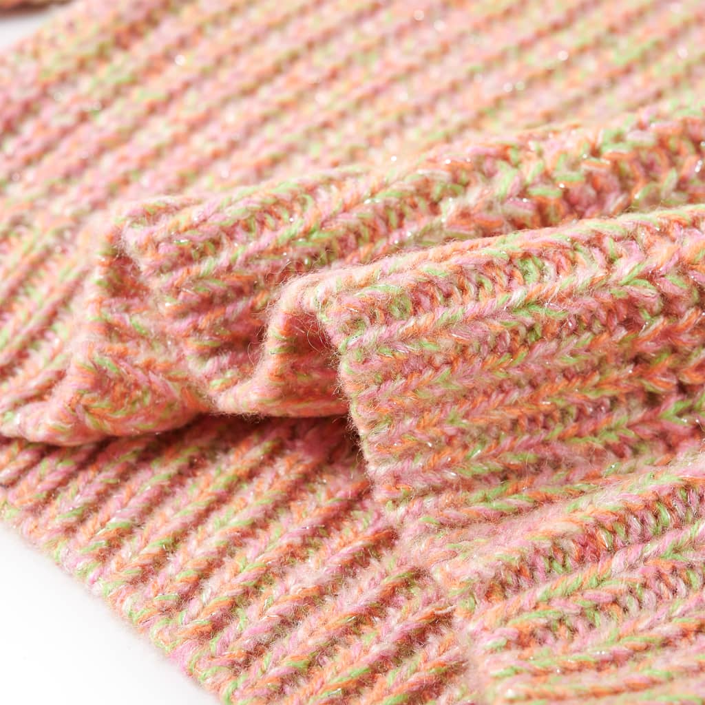 Detský sveter pletený jemne ružový 92