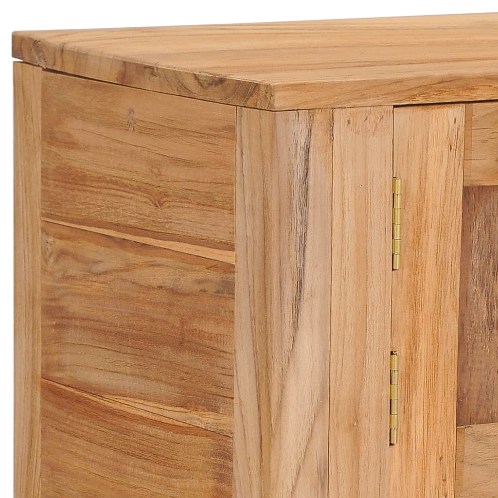 vidaXL Komoda 140x30x75 cm masívne teakové drevo