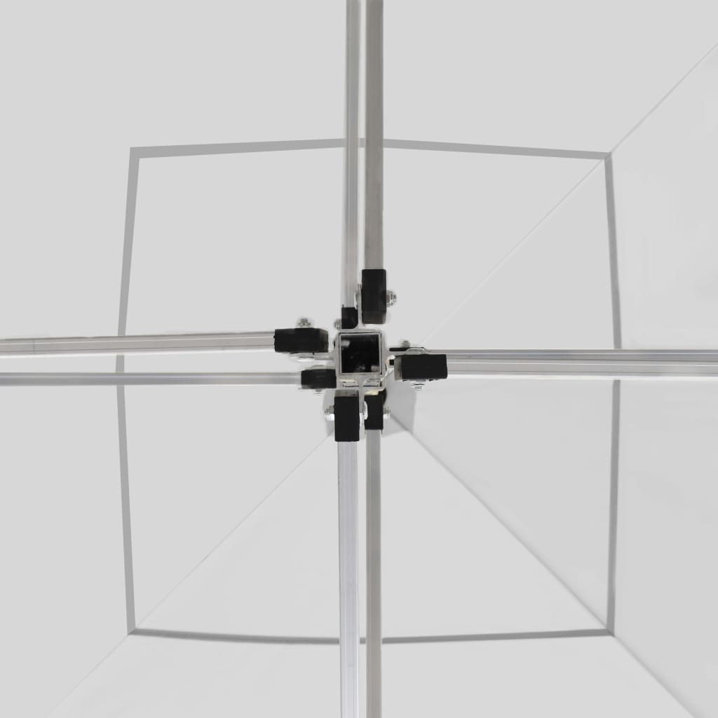 vidaXL Profesionálny skladací stan+steny, hliník 3x3 m, biely