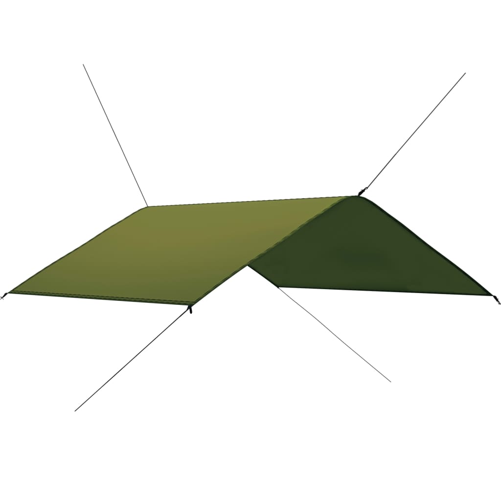 vidaXL Záhradná plachta 4x4 m, zelená