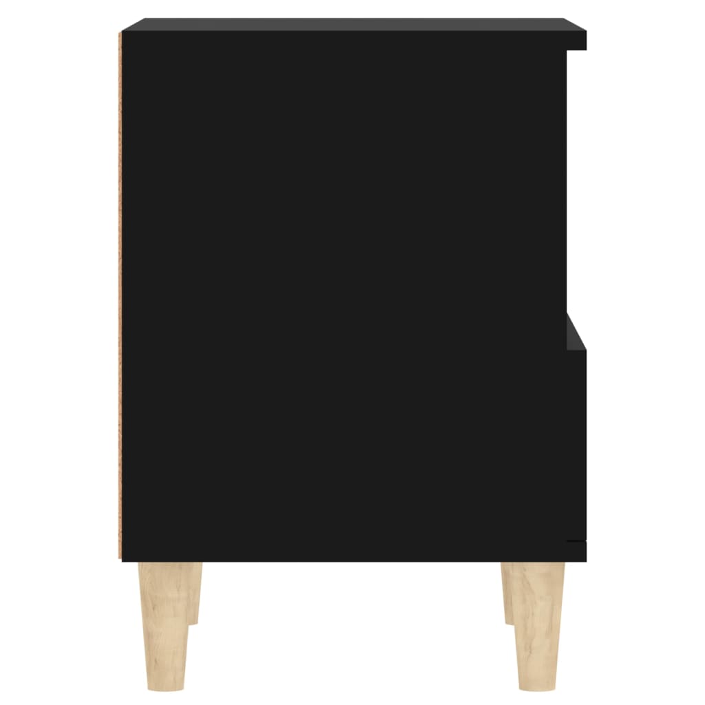 vidaXL Nočné stolíky 2 ks čierne 40x35x50 cm