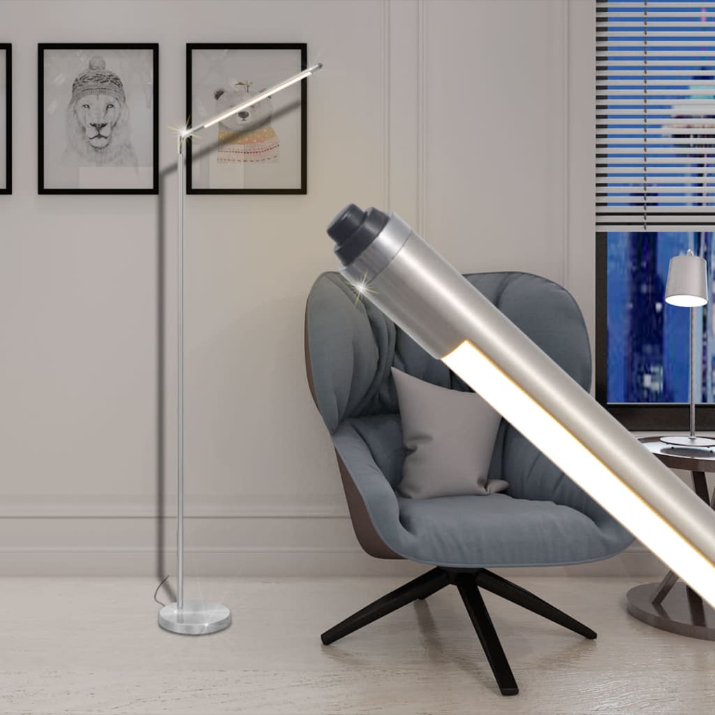 vidaXL stlmiteľná podlahová LED lampa 6 W