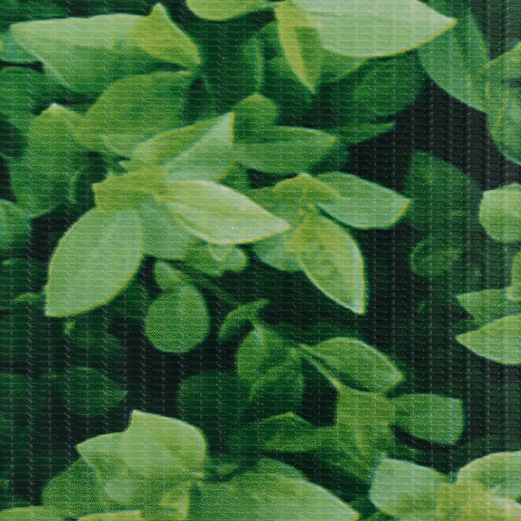 vidaXL Záhradné tieniace fólie 4 ks, PVC 35x0,19 m, zelené