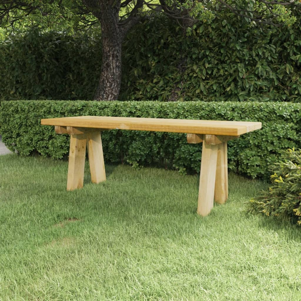vidaXL Záhradná lavička 110 cm impregnované borovicové drevo