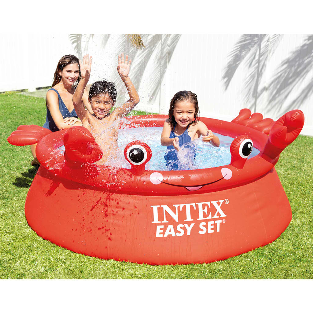 INTEX Nafukovací bazén šťastný krab Easy Set 183x51 cm