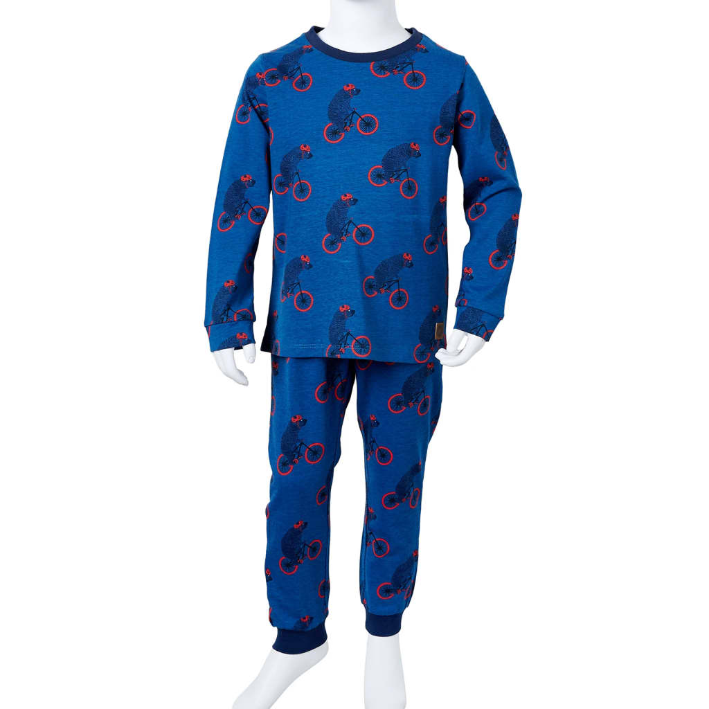 Detské pyžamo s dlhými rukávmi benzínové 92