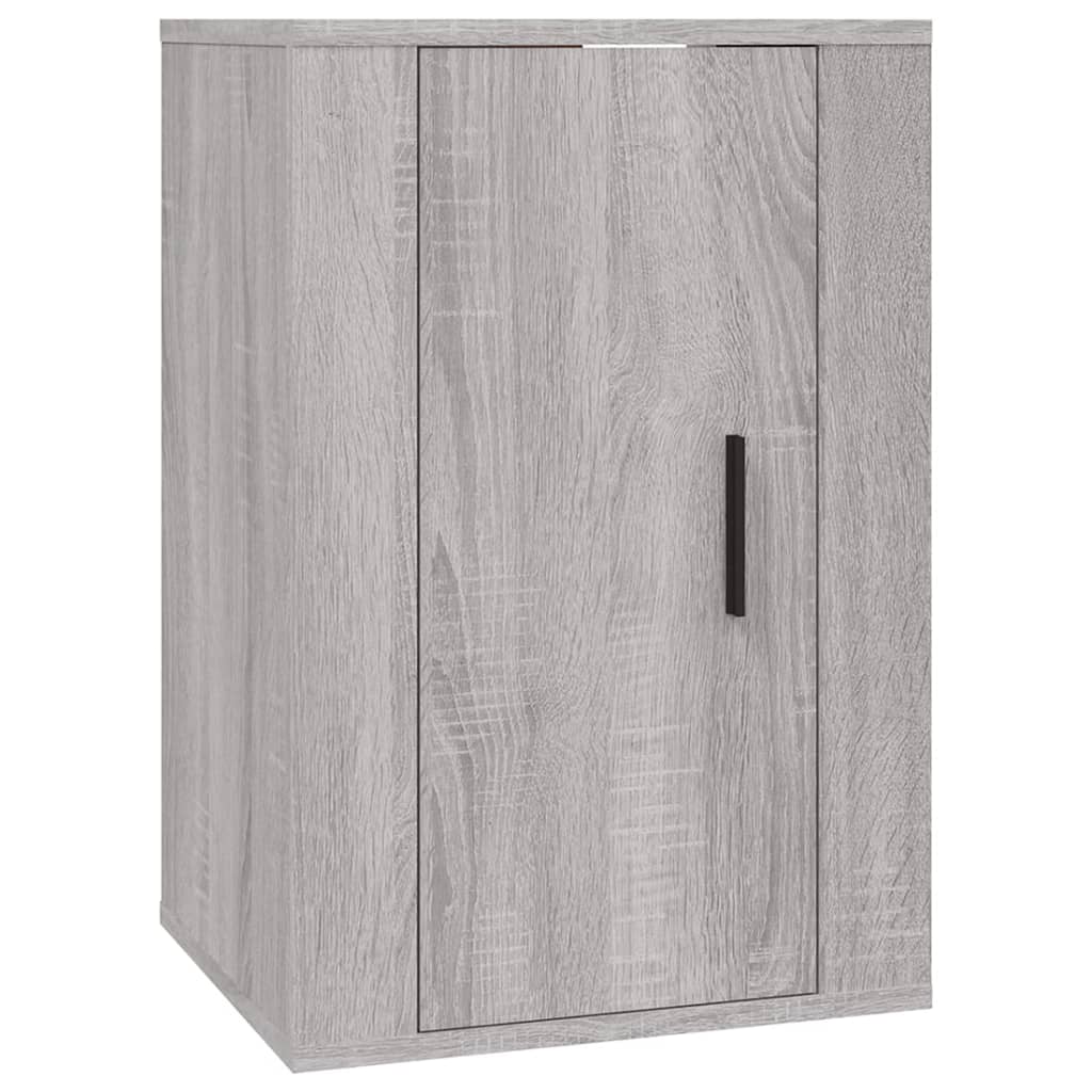 vidaXL 2-dielna súprava TV skriniek sivý dub sonoma spracované drevo