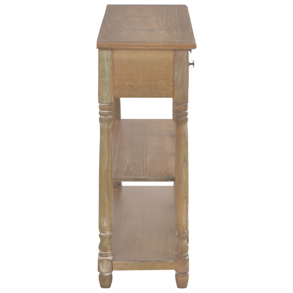 vidaXL Konzolový stolík 110x30x76 cm spracované drevo