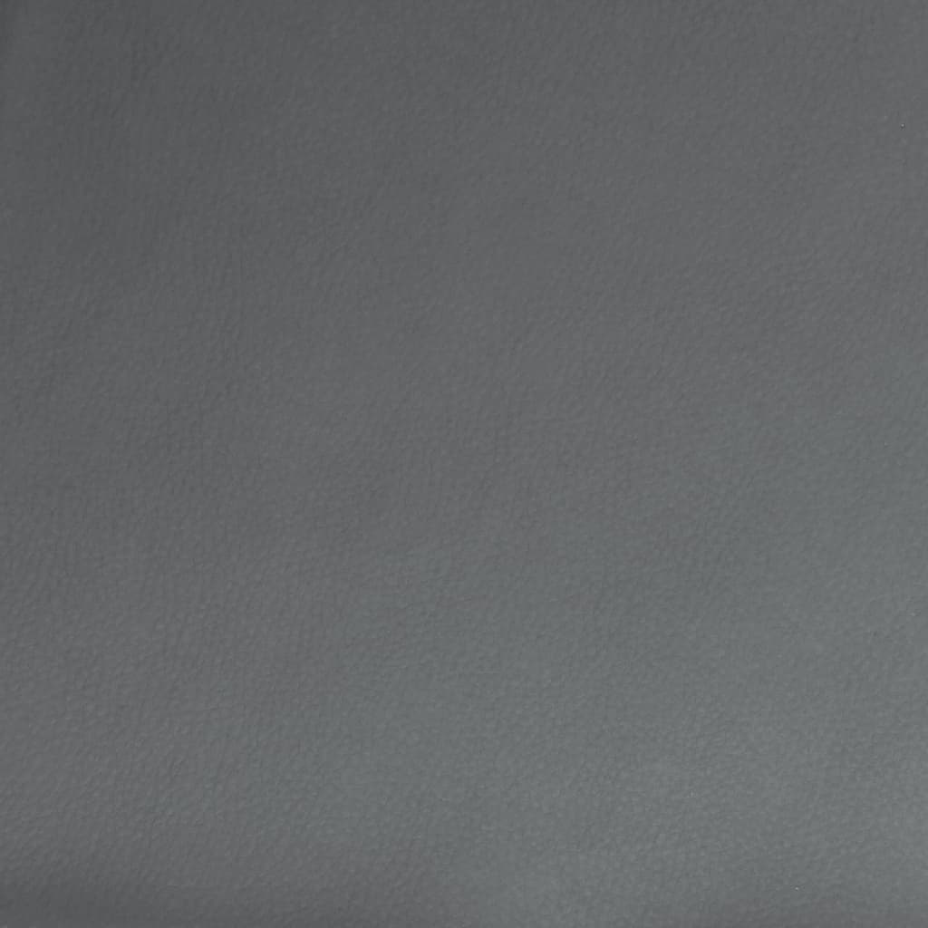 vidaXL Elektrické sklápacie kreslo sivé umelá koža