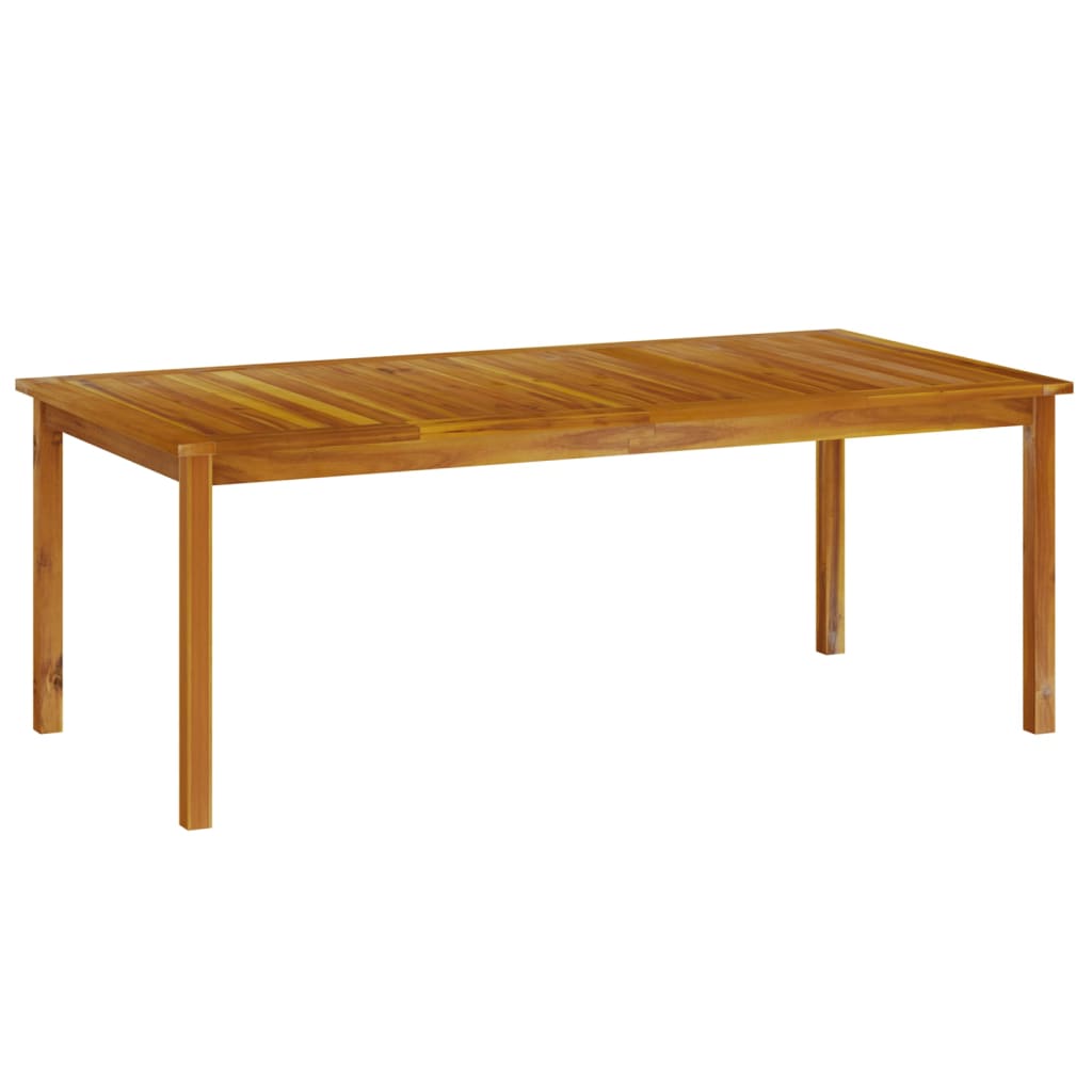 vidaXL Záhradný stôl 200x100x74 cm akáciový masív
