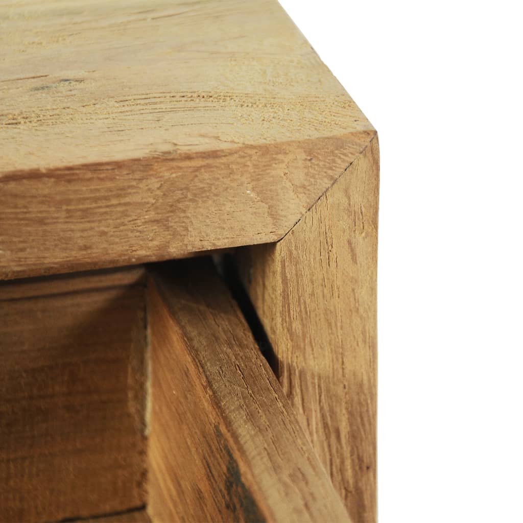 vidaXL Nočný stolík z teakového dreva, 40x30x50 cm