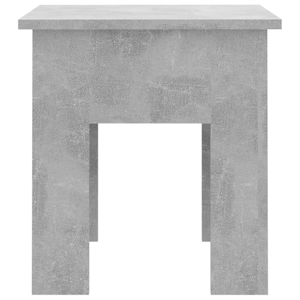 vidaXL Konferenčný stolík betónovo-sivý 40x40x42 cm drevotrieska
