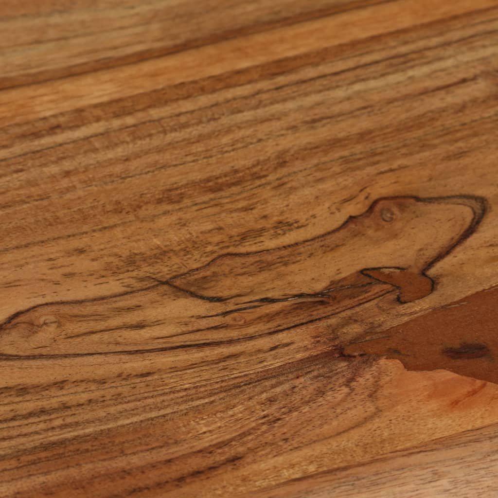 vidaXL Písací stôl, masívne akáciové drevo 110x50x76 cm