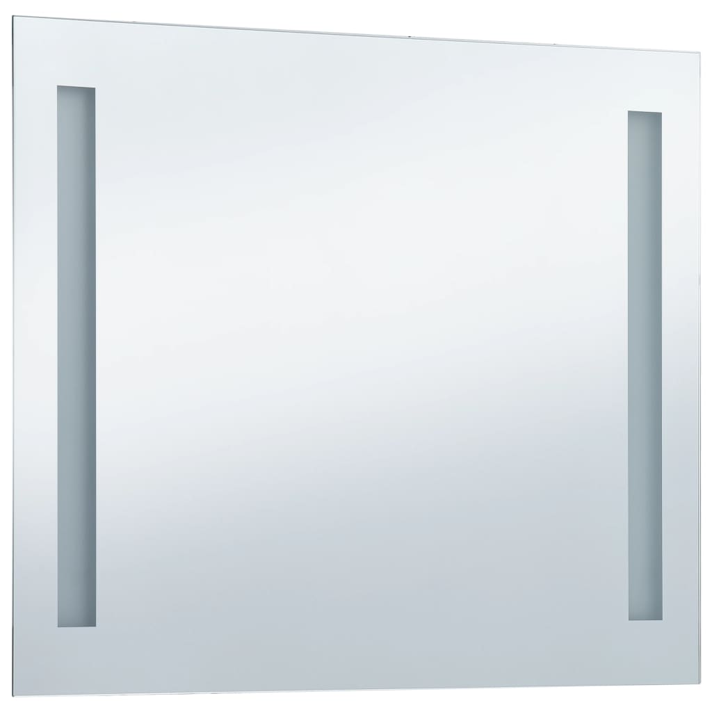 vidaXL Kúpeľňové nástenné zrkadlo s LED osvetlením 100x60 cm
