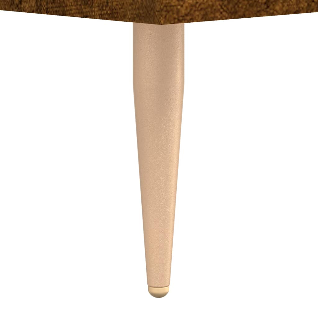 vidaXL Nočné stolíky 2 ks dymový dub 40x35x47,5 cm kompozitné drevo