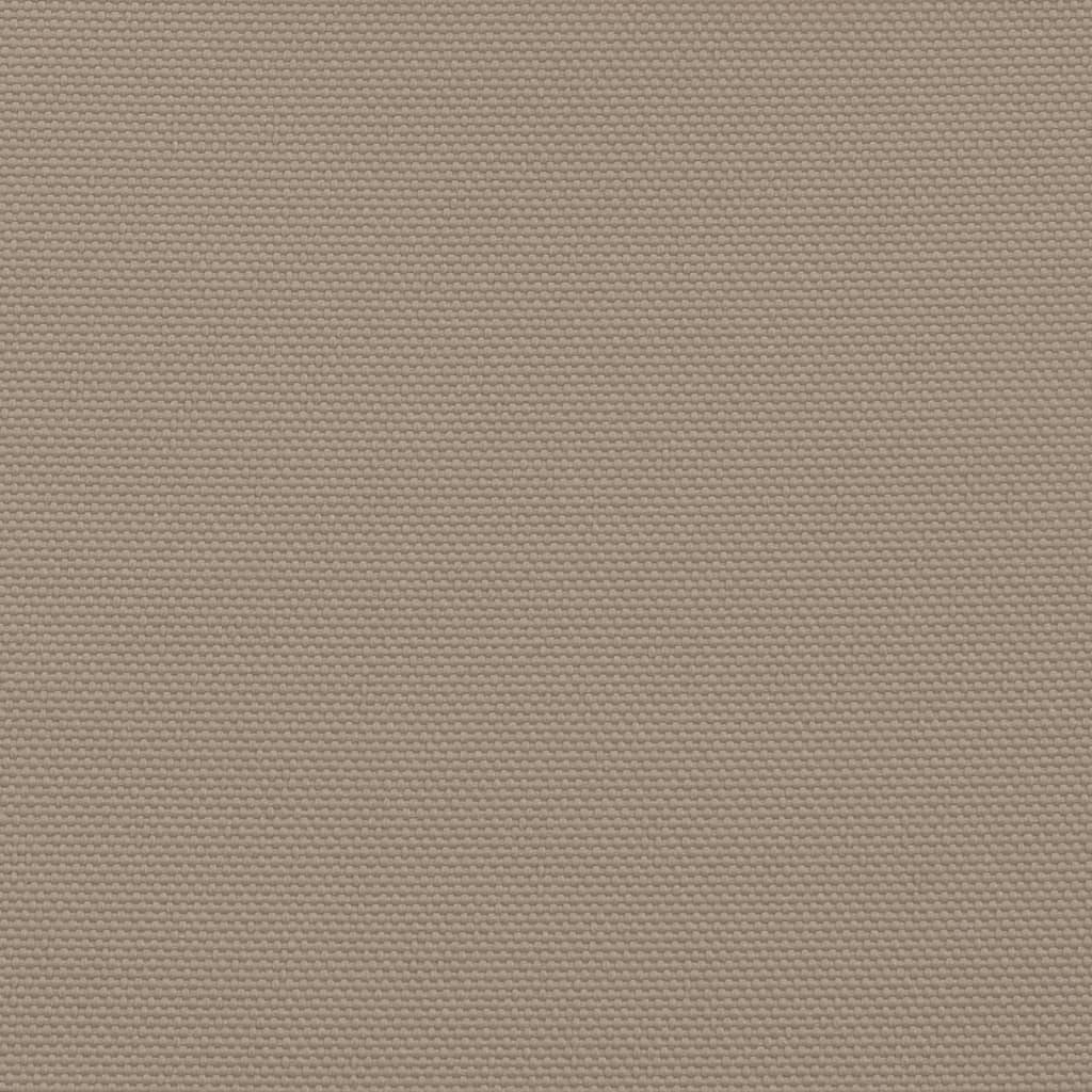 vidaXL Balkónová zástena sivohnedá 75x1000 cm 100 % polyester oxford