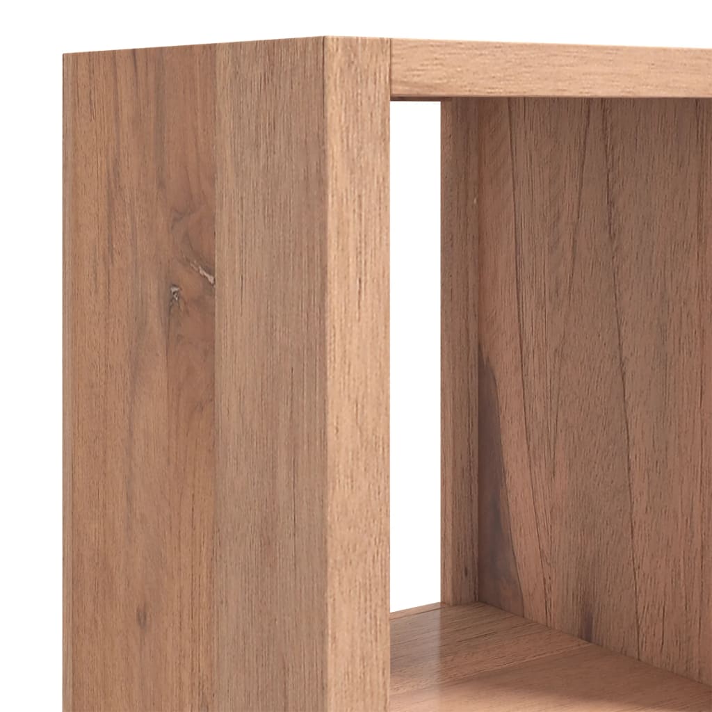vidaXL Knižnica 35x30x168 cm masívne tíkové drevo
