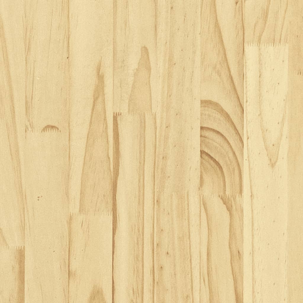 vidaXL Posteľný rám, drevený masív 180x200 cm, Super King