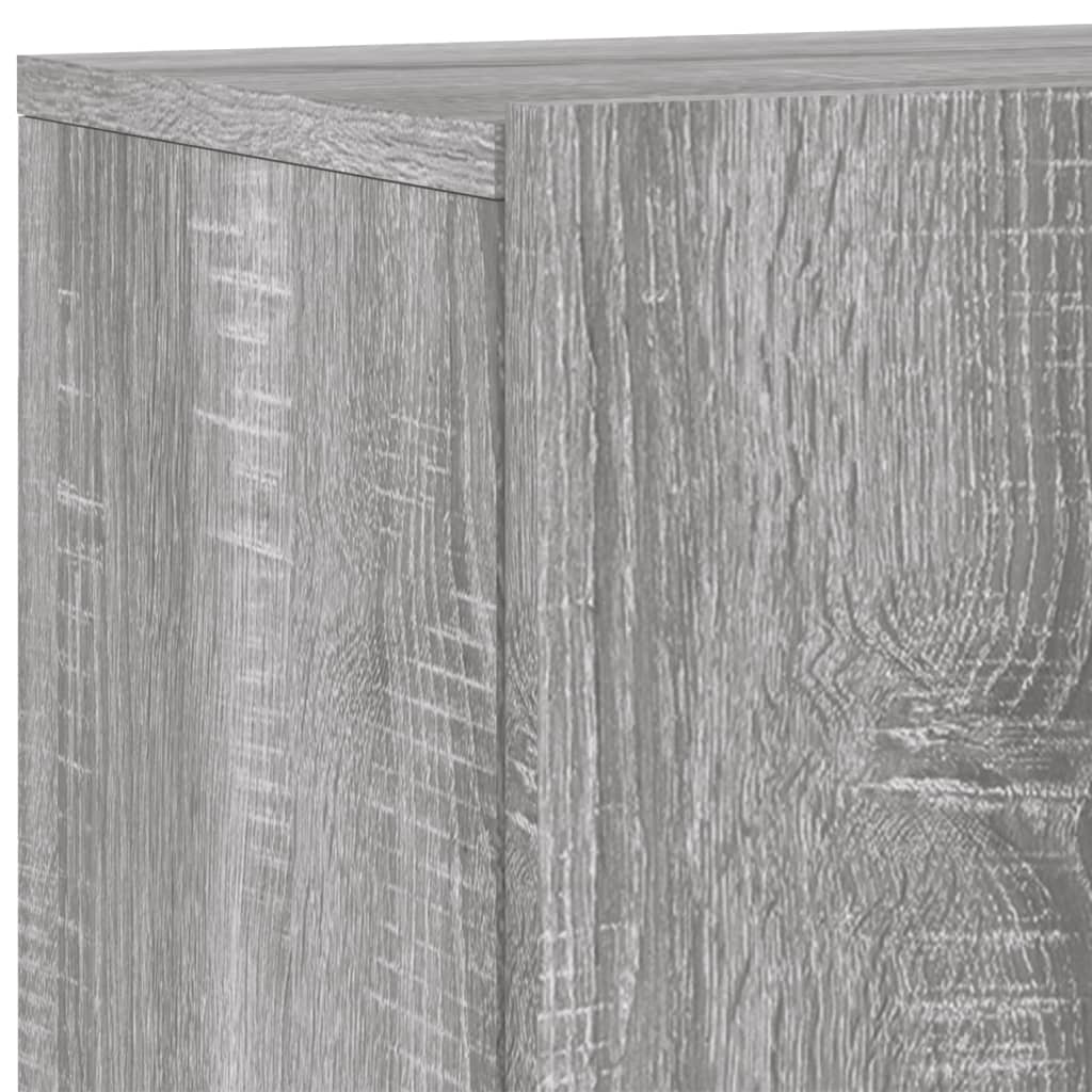 vidaXL 5-dielne TV nástenné skrinky sivé sonoma kompozitné drevo