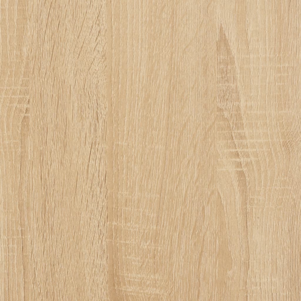vidaXL Skrinka na platne dub sonoma 121x38x48 cm kompozitné drevo