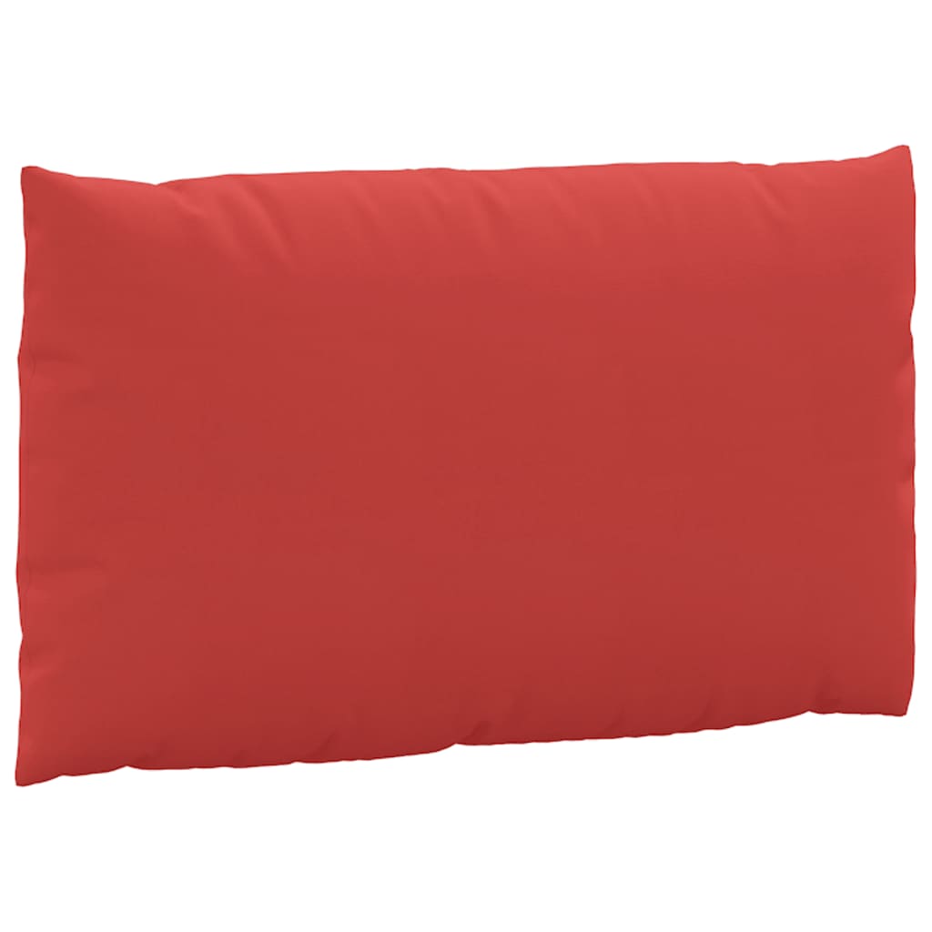 vidaXL Podložky na paletový nábytok 3 ks, červené, oxfordská látka