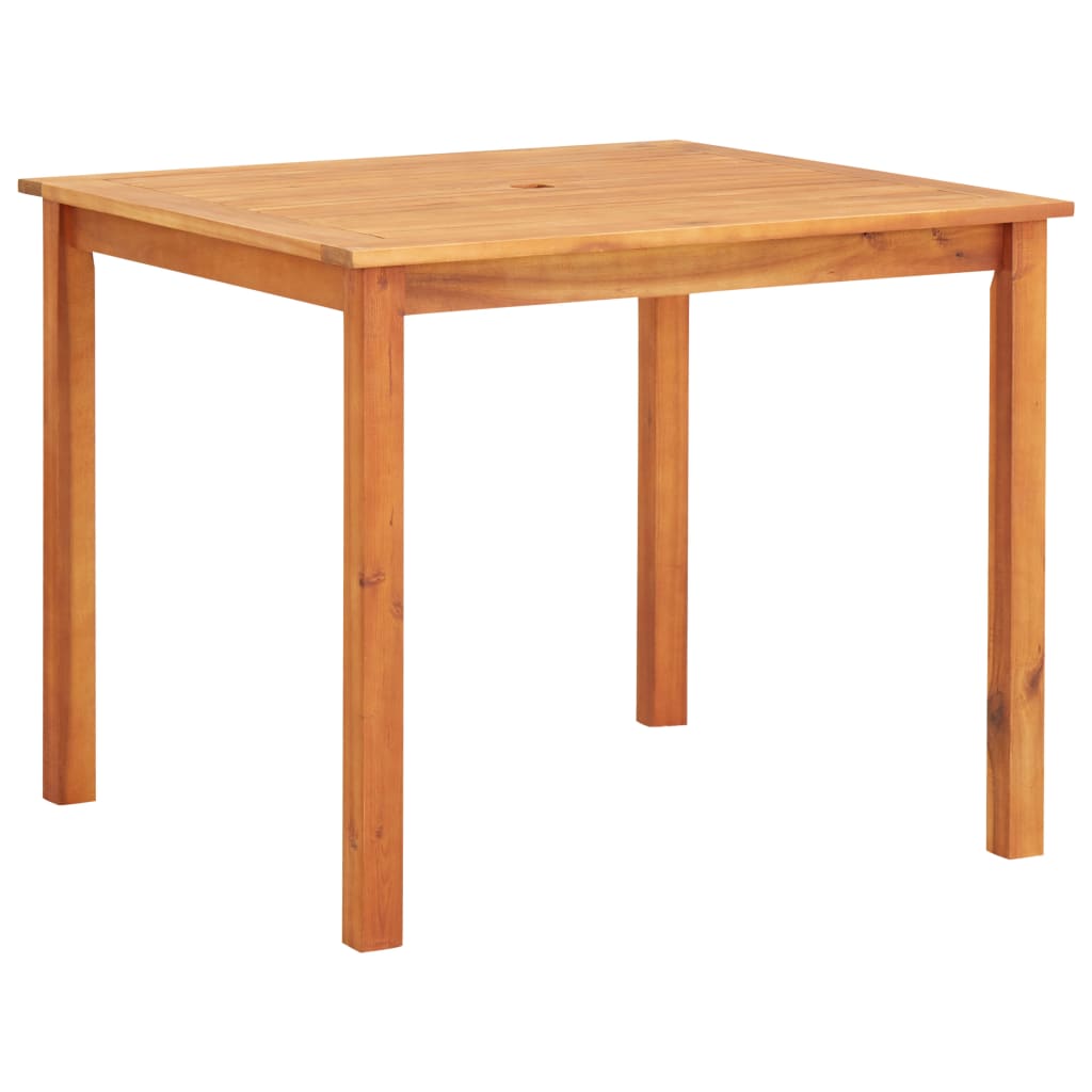 vidaXL Záhradný stôl 88x88x74 cm, akáciový masív