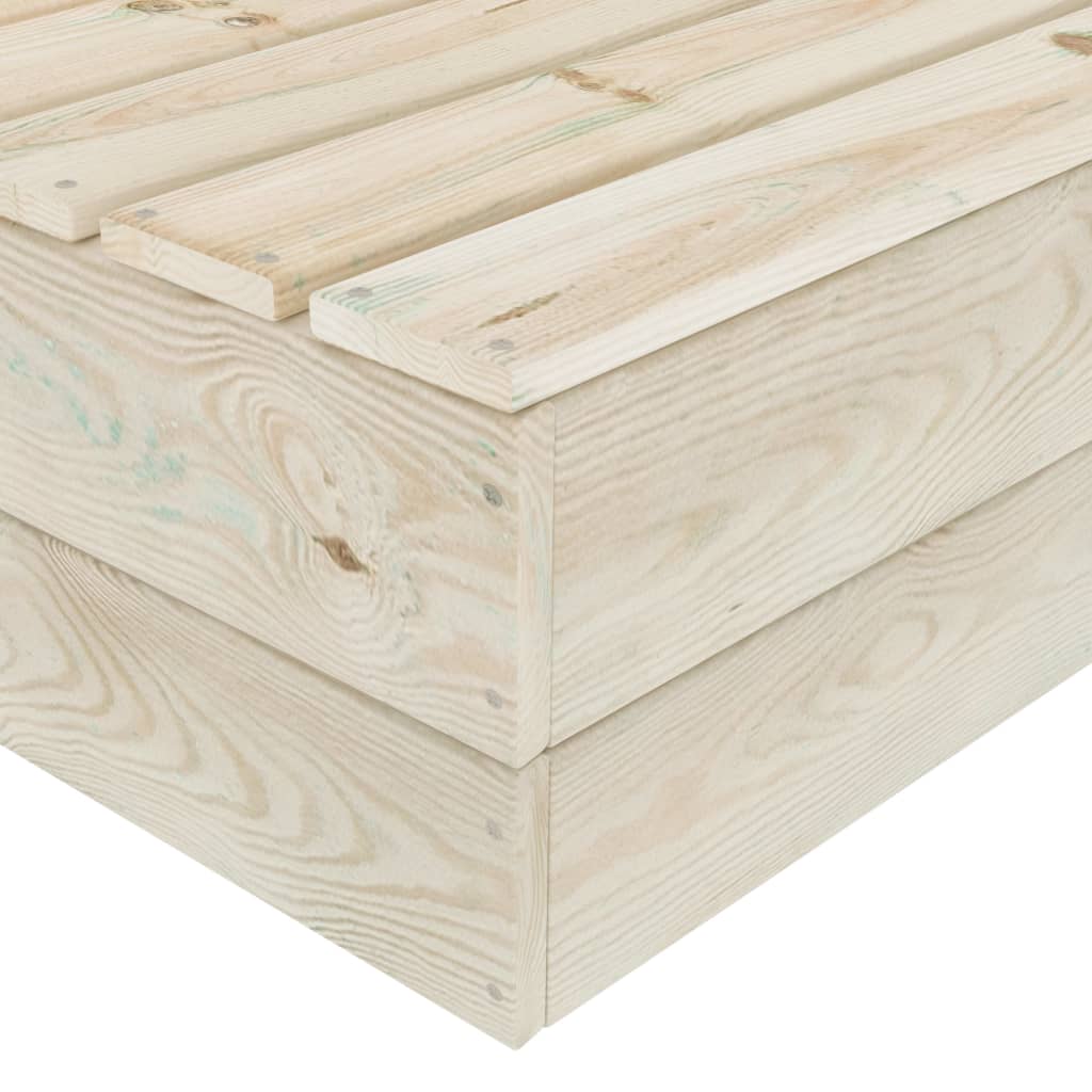 vidaXL Záhradný stôl 60x60x30 cm impregnované smrekové drevo