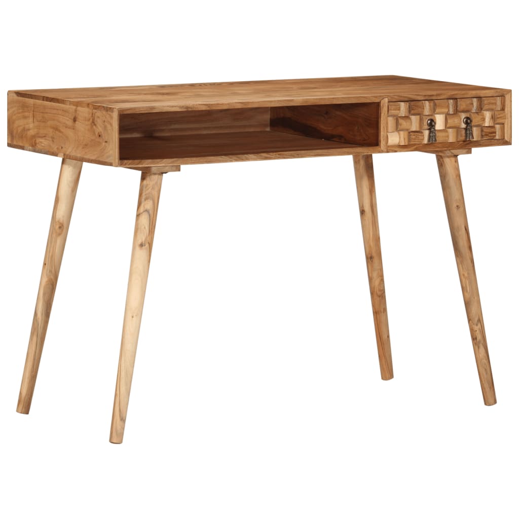 vidaXL Písací stôl 115x50x76 cmmasívne akáciové drevo