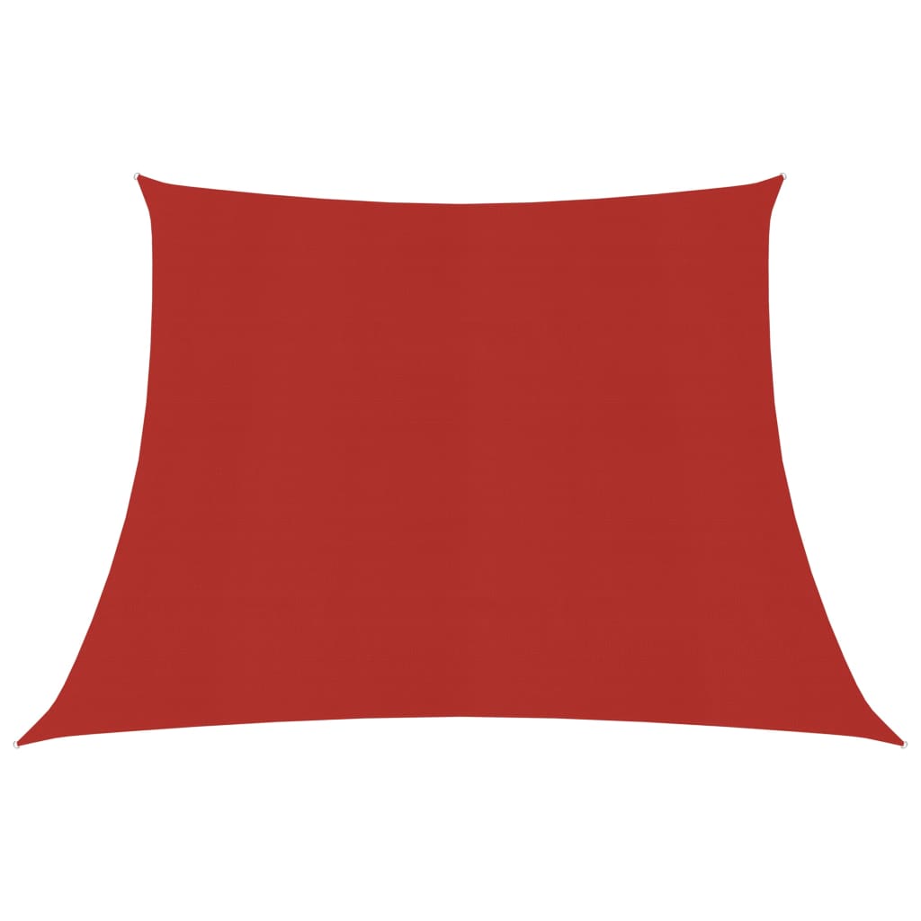 vidaXL Tieniaca plachta 160 g/m² červená 4/5x3 m HDPE