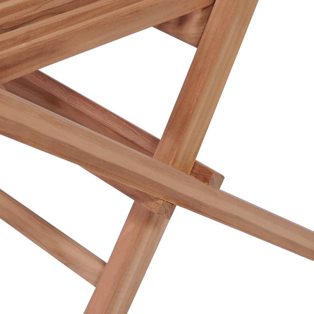 vidaXL 3-dielna skladacia bistro súprava masívne akáciové drevo