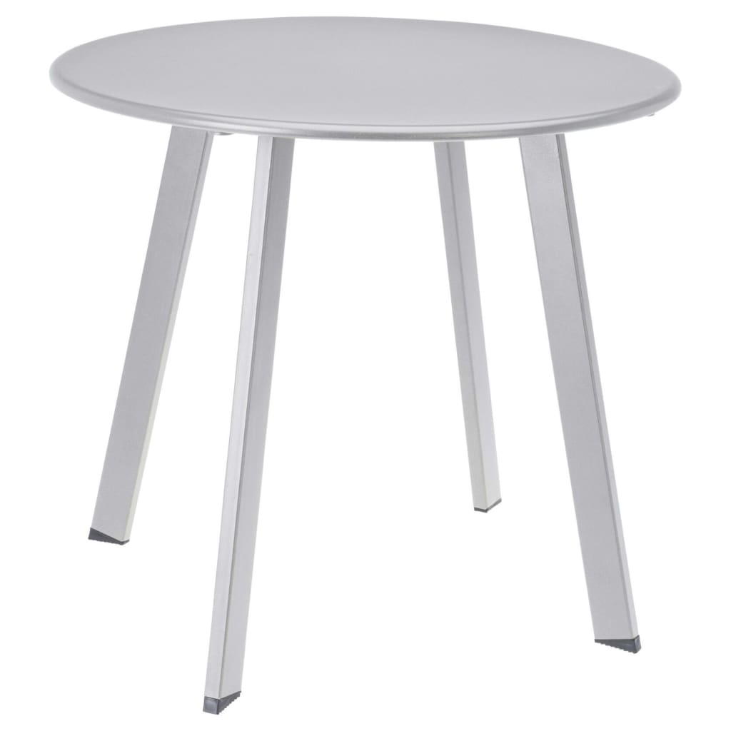 ProGarden Odkladací stolík 50x45 cm, matný, sivý